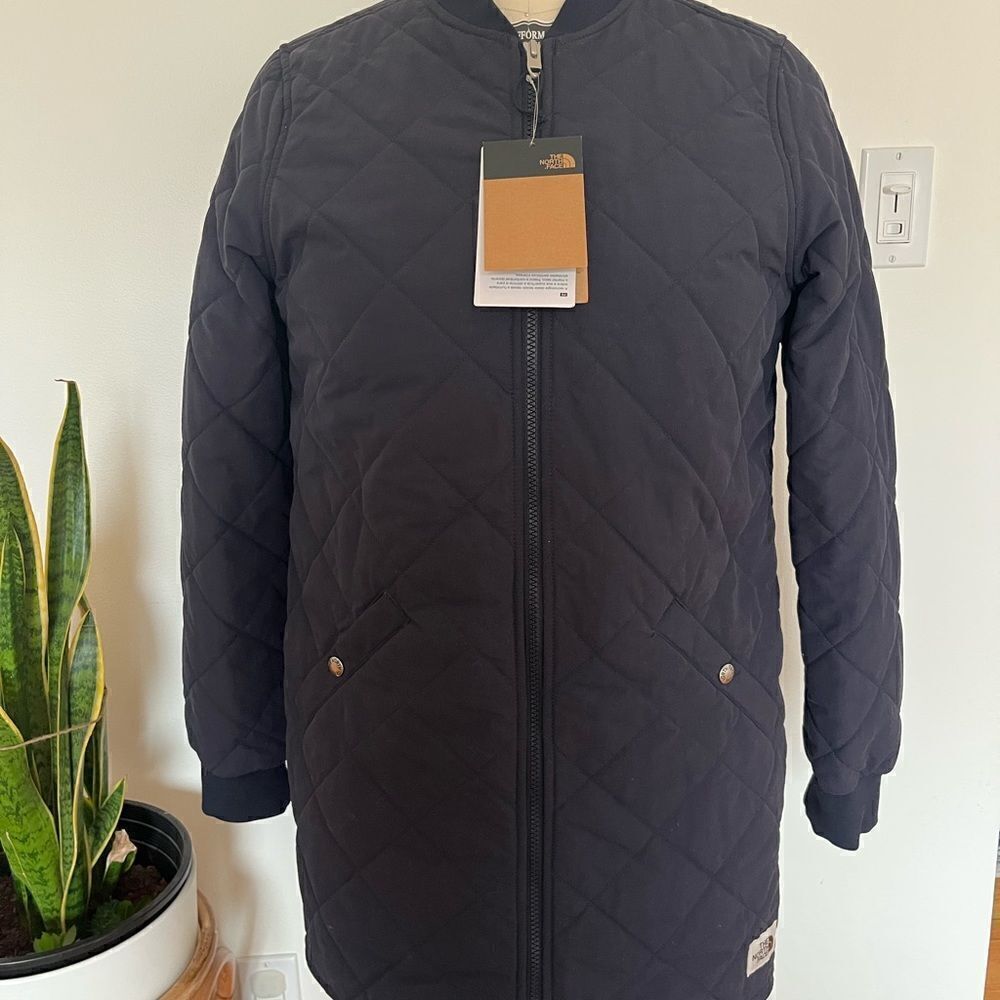 The North Face Cuchillo Aviator Parka NWT women’s size M - Picture 2 of 4